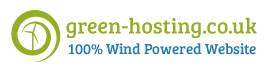 Wind powered Green Hosting
