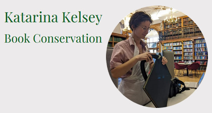 Katarina Kelsey Book Conservation